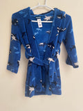 Blue Shark Robe. Size: 4/5yrs