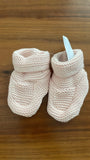Baby GAP Pale Pink Booties. Size: 0-3M