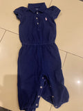 Polo Romper Dress. Size: 3-6m