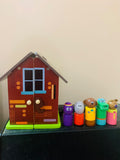 Hey Duggee Wooden Playhouse Set With Characters