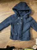 M&S Hooded Sweater. Size: 12-18m