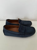 Blue Suede Loafers. Size: 29