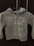 Grey Gap Hoodie. Size: 2yrs