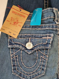 True Religion Low Waisted Bootcut Jeans. Size 28