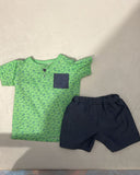 Cotton Dimples 2Pc Set. Size: 6-9m