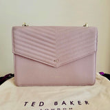 Ted Baker-Kalila Bow Envelope Bag In Pale Pink