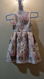 Emily Scuba Floral Printed Dress. Size: 4-5yrs