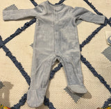 NEXT Fleece Sleepsuits. Size: 0-3m
