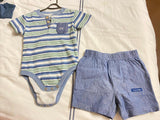 Calvin Klein Set. Size: 3-6m