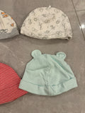 Pack Of 6 Assortment Of Caps. Size: 3-9m