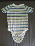 Stripes Onesie. Size: 12m