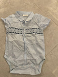 Next Baby Shirt Romper. Size: 3m