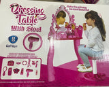 Dressing Table With Stool