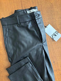 Zara Waxed Leather Pants| Large