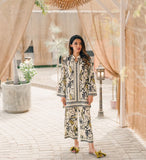 Printed Solids Shirt & Pants. Size: Small