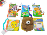 Set Of 6 Fabric Books