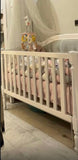 Baby Crib| Hanging Mobile & Top Curtain