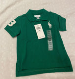 Ralph Lauren Green Tshirt. Size: 12m