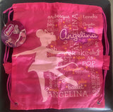 Angelina Ballerina Drawstring Bag