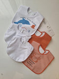 Pack Of 5 George Bibs. Size: 0-6m