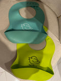 Silicone Bibs Set Of 2