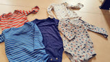 Set Of 5 Rompers. Size: 3-6m