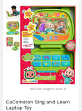 Cocomelon Sing & Learn Laptop Toy