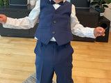 H&M Waistcoat&Suit pants. Size: 2-3yr