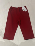 Jacadi Red Trouser. Size: 24m