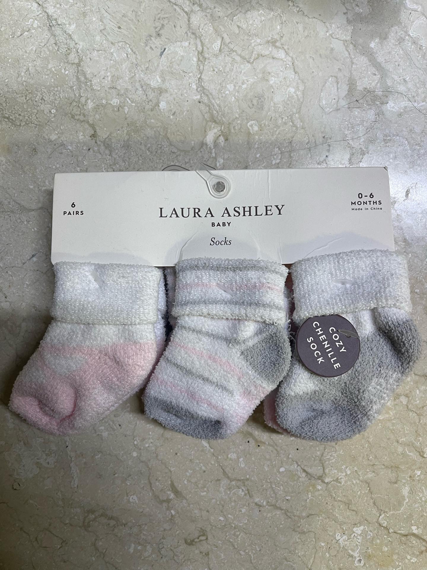 Laura Ashley Socks Pack Of Size: 0-6m – Mamas Marketplace