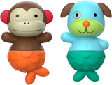 Skip Hop Zoo Mix & Match Flippers Bath Toys