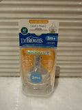 Dr Browns Teats 2Pack. Age: 3m+