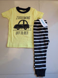 Carter’s Zooming Off To Bed Set. Size: 12m