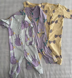 Set Of 3 Next Sleepsuits. Size: 6-9m