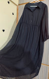Shein Curve Textured Belt Dress. Size: 3XL