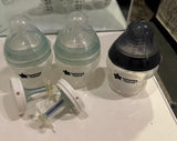 Set Of 3 Tommee Tippee Bottles. 4oz