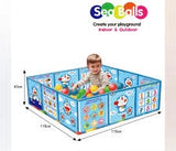 Blue Colour Doraemon Ball Fence