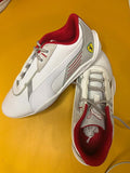 Ferrari X Puma White Leather Trainers. Size: Eu 36