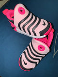 Pink & Black Sneakers Size: Eu 25
