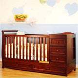 Baby Crib In Sheesham Wood