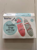 Bonfino Swaddle Wrap With Cap. Pack Of 2