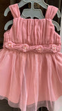 Juniors Pink Dress. Size: 12-18m