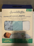 3 Pack Swaddle Me Swaddles. Size: 0-3m