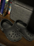 Black Crocs. Size: 7