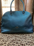 Blue Coach Bag
