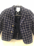 Janie&Jack Checkered Coat. Size: 2yrs