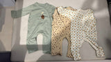 Pack Of 3 Juniors Baby Shop Rompers. Size: 3-6m