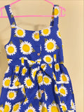 Blue Summer Dress. Size: 5-7yrs
