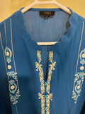 THREDZ Block Print Kurta. Size: L