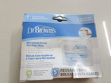 Pack Of 5 Dr.Brown’s Microwave Sterilisation Bags